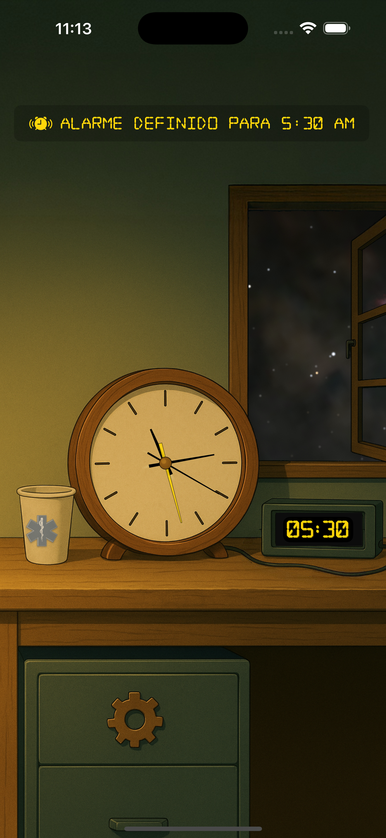 Visualização principal